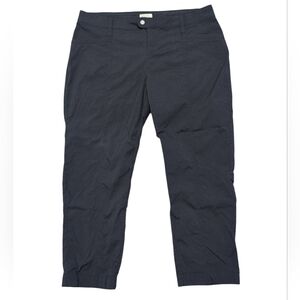 Royal Robbins Capri Hiking Pants Women's 16 Nylon & Spandex Black